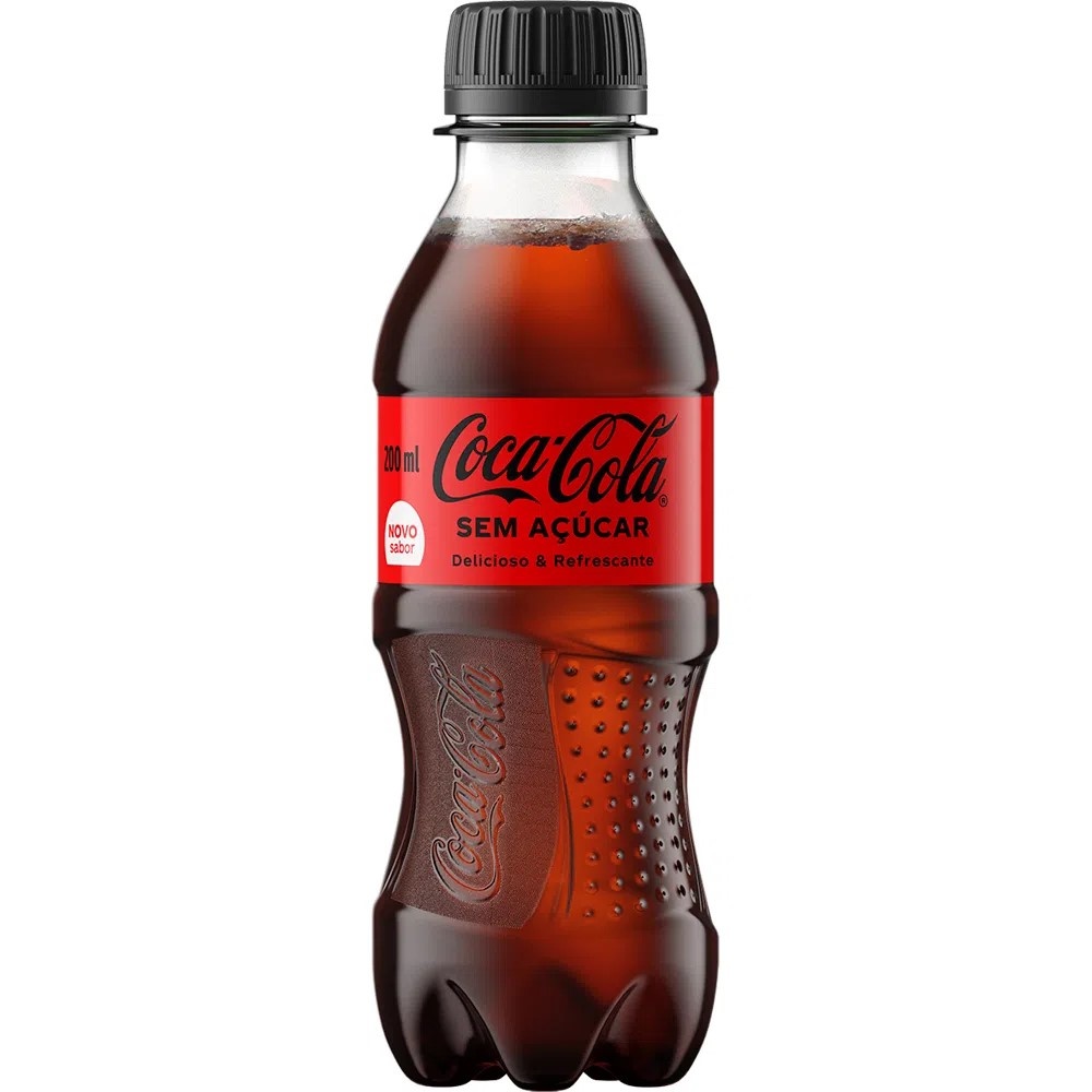 Coca-Cola 200ml Garrafa Mini Zero