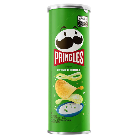 Batata Pringles 109g Creme Cebola